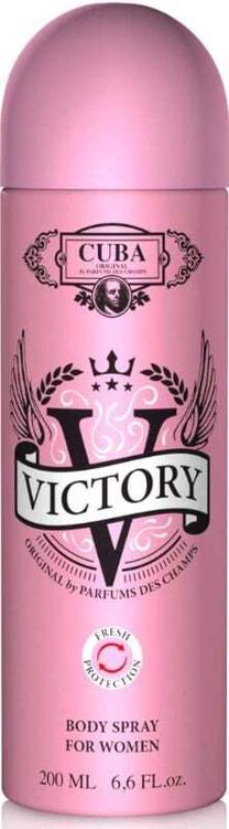 Dezodorants sievietēm Cuba Victory, 200 ml