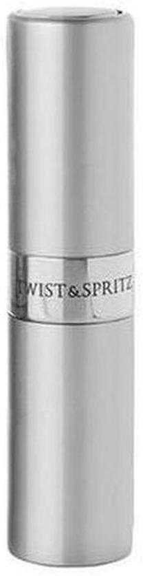 Pildāmie smaržu flakoni Travalo Twist & Spritz, sudraba krās., 8 ml