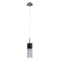 Valgusti rippuv Eglo Diamond 90695, E14, 1 x 60 W, läbipaistev v./must v. / kroom v.