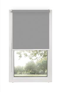 Ritininė užuolaida Mini, šviesiai pilka sp./sidabro sp. išorė, 65 cm x 150 cm