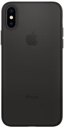Telefona vāciņš Spigen, melna krās., Apple