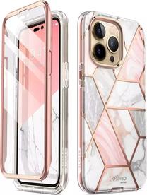 Telefona vāciņš Supcase Cosmo, rozā krās./pelēka krās., Apple