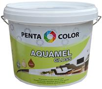 Emaliniai dažai, universalūs Pentacolor, blizgus, 3 kg, ruda sp.