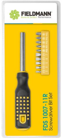 Fieldmann FDS 1007-11R Screwdriver + 11 Bit Set