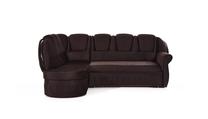 Kampinė sofa Lord Monolith 29, tamsiai ruda sp., kairinė, 180 x 243 cm x 105 cm