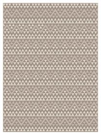 Ковер для открытых террас Domoletti Lineo, коричневый цв., 170 см x 120 см