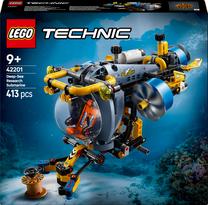 Konstruktor LEGO® Technic Süvamereuuringute allveelaev 42201, 413 tk