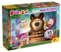 Пазл Lisciani Masha And The Bear 304-86115, 35 см x 50 см, 24 шт., многоцветный