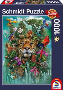 Dėlionė Schmidt King Of The Jungle 393940, 69.3 cm x 49.3 cm, 1000 vnt., įvairių spalvų
