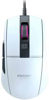 Laidinė žaidimų pelė Roccat Burst Core, balta sp.