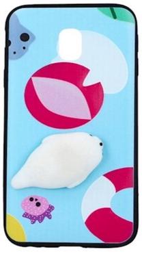 Telefona vāciņš Mocco, zila krās./sarkana krās., Apple