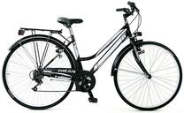 Dviratis miesto Frejus 28", moterims, balta sp./juoda sp., 28" Prekė su pažeista pakuote.