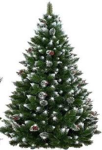 Prekė su pažeista pakuote. Dirbtinė Kalėdų eglutė Springos Diamond Pine CT0076, 150 cm, su stovu