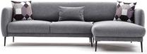 Sofa-lova Hanah Home Venus 825BLC2766, pilka sp., dešininė, 163 x 265 cm x 80 cm