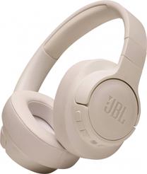 Bezvadu austiņas JBL Tune 760NC, gaiši brūna krās.
