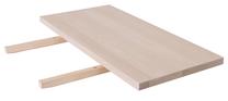 Pagarinājuma plāksne Home4you, 100 cm x 50 cm, ozola krās.