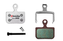 Stabdžių kaladėlės SwissStop DISC 35 E SRAM eTap, metalas, sidabro sp.