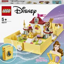 Konstruktorius LEGO® I Disney Princess™ Gražuolės nuotykių knygelė 43177, 111 vnt.