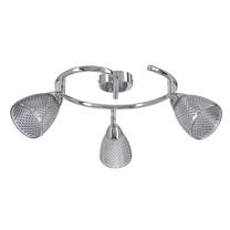 Светильник потолочный Candellux Lighting Estello 98-55019, G9, 3 x 40 Вт, серебристый цв. / серебристый цв.
