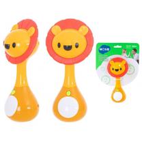 Погремушка Hola Lion, oранжевый цв.
