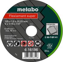 Pjovimo diskas kampiniam šlifuokliui Metabo, 125 mm x 1.5 mm x 22.23 mm
