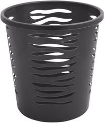 Šiukšliadėžė Branq Zebra, pilka sp., 10 l, 26.5 cm x 26 cm