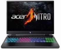 Portatīvais dators Acer Nitro AN16-42-R6DN, R9-8945HS, 32 GB, 1 TB, 16.0 ", Nvidia GeForce RTX 4070, melna krās., EN, Windows