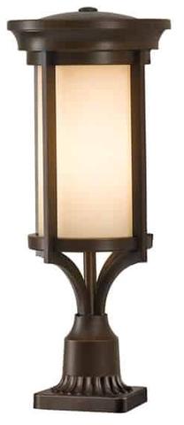 Brīvi stāvošs āra gaismeklis Feiss Collection Merrill, 60W, E27, IP44, bronzas krās., 19.4 cm x 60 cm