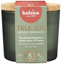 Žvakė, aromatinė Bolsius TRUE JOY Botanic Freshness, 21 h, žalia sp.