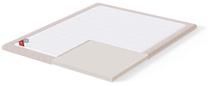 Antčiužinis Sleepwell Top Latex Pulse Fiesta Brick, 200 cm x 180 cm, minkštas