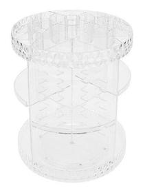 Ящик для хранения косметики, 1420 г, 27.5 см x 27.5 см, прозрачный цв.