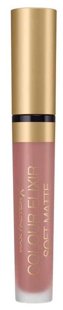 Lūpų dažai Max Factor Colour Elixir Soft Matte, 4 ml, smėlio sp., 05 sand cloud