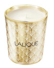 Свеча, ароматическая Lalique Noir premier plume blanche 1901, 40 час, 190 г, золотой цв.
