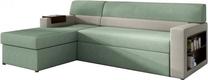 Kampinė sofa Rico Soro 34, Soro 83, žalia sp., kairinė, 160 x 250 cm x 85 cm
