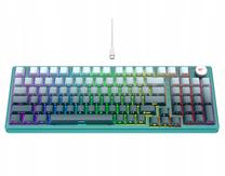 Vadu spēļu tastatūra Havit KB899L, Angļu (US), zaļa krās.