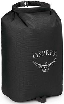 Ūdensizturīgā soma Osprey Ultralight DrySack, 12 l, melna krās.