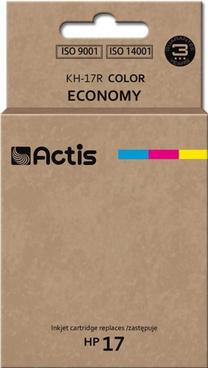Tintes printera kasetne Actis Standard KH-17R, zila krās./sarkana krās./dzeltena krās., 39 ml
