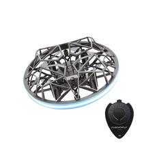 Игрушечный дрон Radiofly Starlight Matic 40105, 12 см, синий цв./серый цв.