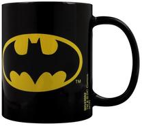 Krūzīte Pyramid International DC Original Batman Logo, melna krās./dzeltena krās., 315 ml