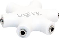 Centrmezgli Logilink LogiStar Audio Splitter 3.5 mm, 3.5 mm x 5, 0.2 m