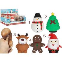 Sensorinis spaudomas žaislas Christmas Family, 9 cm, (spalva/dizainas parenkami atsitiktine tvarka)