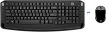 Belaidis klaviatūros ir pelės komplektas HP Wireless Keyboard, EN, juoda sp.