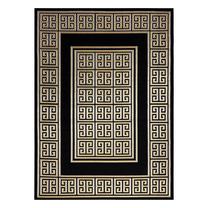 Ковер комнатные Hakano Mosse Greek 2, золотой цв./черный цв., 150 см x 80 см