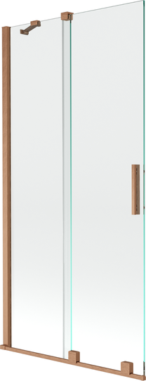 Vannas siena Mexen Velar II, 90 cm x 150 cm, brushed copper krās./rūdītais