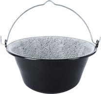 Pods Orion, tērauds, 40 cm, 13 l, melna krās.