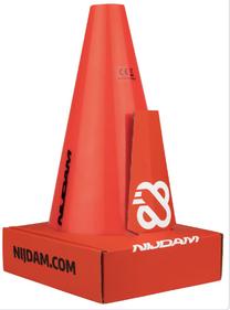 Konuss Nijdam, 23 cm, sarkana krās., 6 gab.