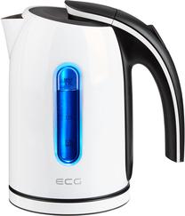 Elektriskā tējkanna ECG RK 1766, 1.7 l, balta krās./melna krās.