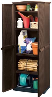 Spinta Keter Rattan Style, ruda sp., 70 cm x 50 cm x 179 cm