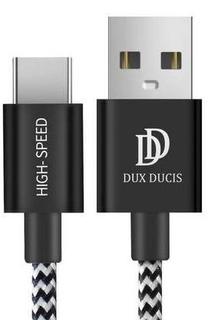 Laidas Dux Ducis, USB Type C/USB, juoda sp.