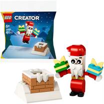 Konstruktorius LEGO® Linksmybės su Kalėdų Seneliu ir kaminu 30692, 60 vnt.